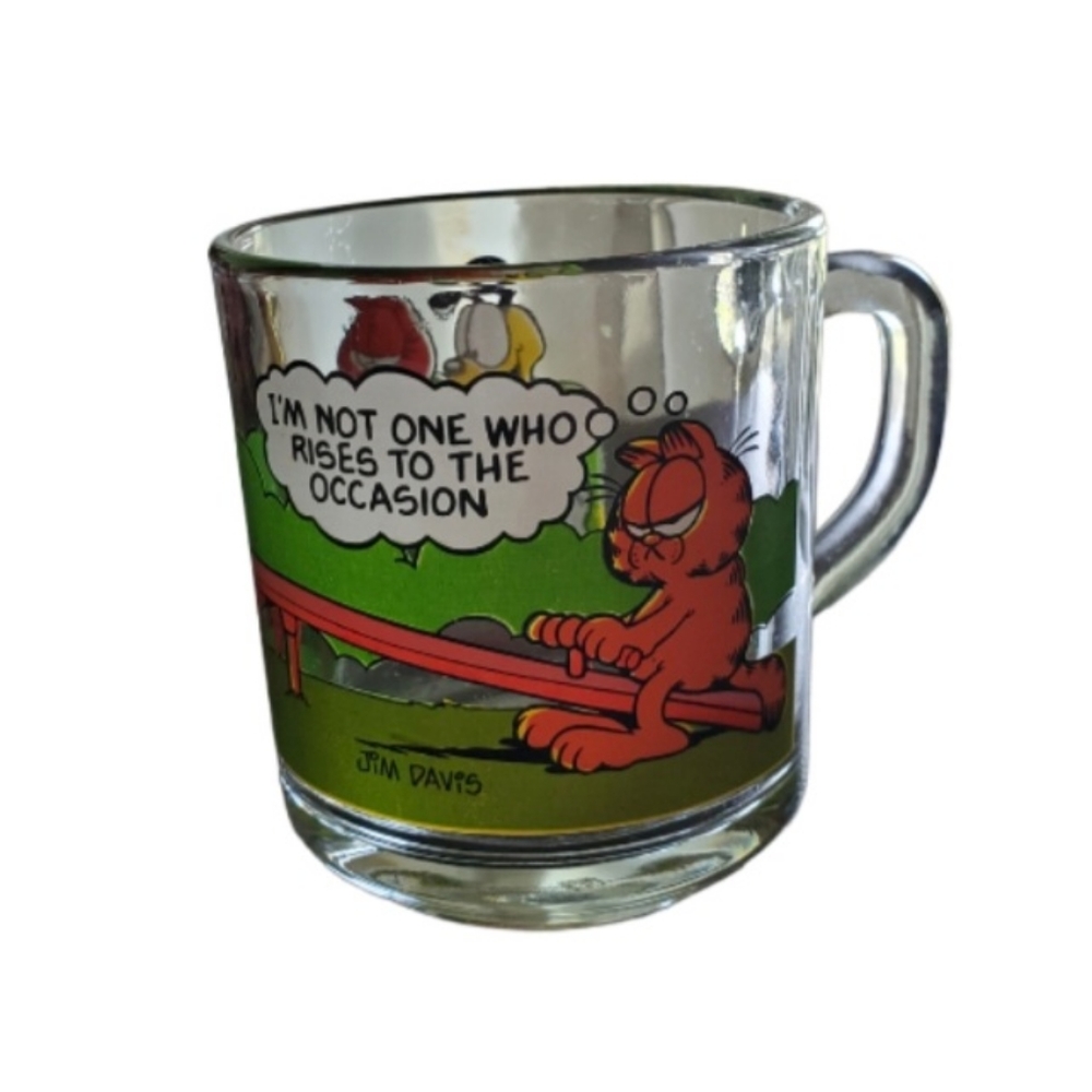 Vintage 1980 Garfield McDonald's Mug